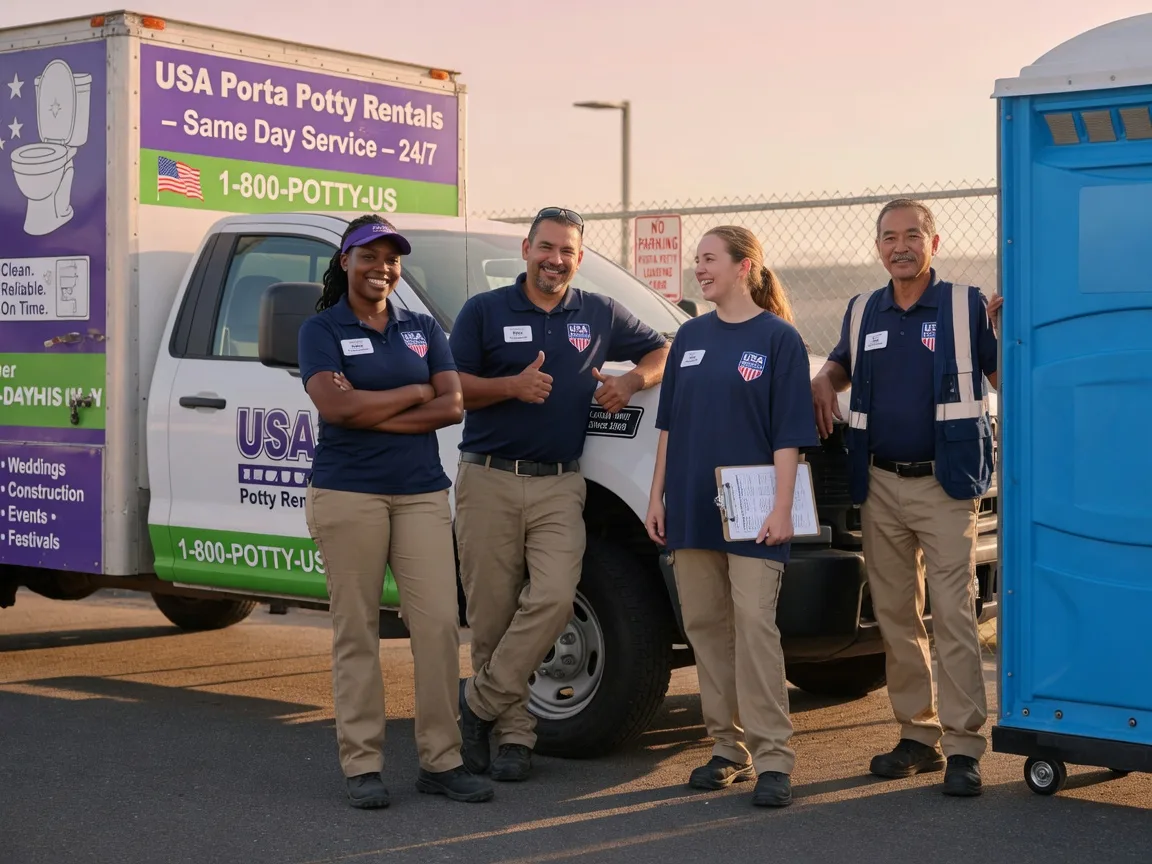 Porta Potty Rental company in Silverado, CA